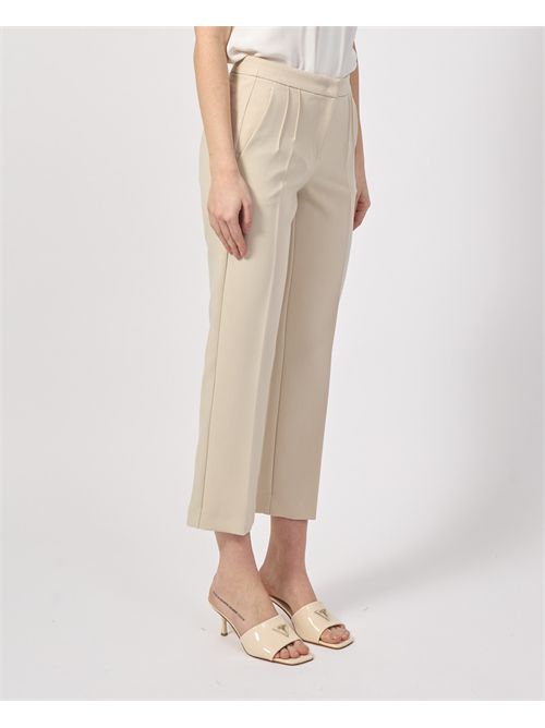 Patrizia Pepe trousers in straight cut fabric PATRIZIA PEPE | 8P0700-A533B814